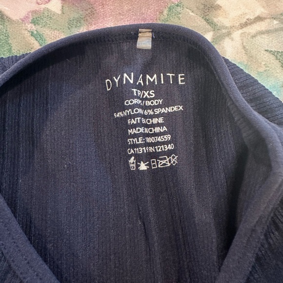 XS Long Sleeve navy and XS long sleeve beige Ribbed top! - Picture 5 of 7